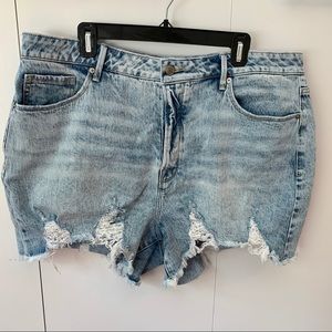 Good American Bombshell Short | Blue649 Size 16